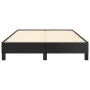 Black synthetic leather bed frame 120x190 cm by vidaXL, Beds and slatted bases - Ref: Foro24-3269619, Price: 88,14 €, Discoun...