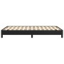 Bettgestell aus schwarzem Kunstleder, 120 x 190 cm von vidaXL, Betten und Lattenroste - Ref: Foro24-3269619, Preis: 88,14 €, ...
