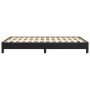 Black synthetic leather bed frame 120x190 cm by vidaXL, Beds and slatted bases - Ref: Foro24-3269619, Price: 88,14 €, Discoun...