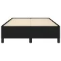 Bettgestell aus schwarzem Stoff, 120 x 190 cm von vidaXL, Betten und Lattenroste - Ref: Foro24-3269633, Preis: 101,01 €, Raba...