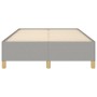 Estructura de cama tela gris claro 120x190 cm de vidaXL, Camas y somieres - Ref: Foro24-3269638, Precio: 90,64 €, Descuento: %
