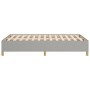 Estructura de cama tela gris claro 120x190 cm de vidaXL, Camas y somieres - Ref: Foro24-3269638, Precio: 90,64 €, Descuento: %