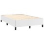 Bettgestell aus weißem Kunstleder, 120 x 190 cm von vidaXL, Betten und Lattenroste - Ref: Foro24-3269646, Preis: 102,95 €, Ra...