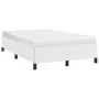 White synthetic leather bed frame 120x190 cm by vidaXL, Beds and slatted bases - Ref: Foro24-3269646, Price: 101,51 €, Discou...