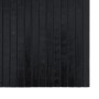 Rectangular black bamboo rug 60x400 cm by vidaXL, Rugs - Ref: Foro24-376726, Price: 34,49 €, Discount: %