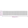 Alfombra rectangular bambú marrón 70x400 cm de vidaXL, Alfombras - Ref: Foro24-376758, Precio: 39,65 €, Descuento: %