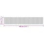 Rectangular brown bamboo rug 70x400 cm by vidaXL, Rugs - Ref: Foro24-376758, Price: 40,46 €, Discount: %