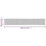 Rectangular gray bamboo rug 60x400 cm by vidaXL, Rugs - Ref: Foro24-376730, Price: 32,61 €, Discount: %