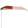 Orange und braune einziehbare manuelle Markise 600x300 cm von vidaXL, Markisen - Ref: Foro24-3051227, Preis: 555,97 €, Rabatt: %