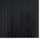 Alfombra rectangular bambú negro 100x500 cm de vidaXL, Alfombras - Ref: Foro24-376822, Precio: 53,25 €, Descuento: %
