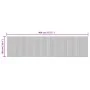 Rectangular gray bamboo rug 100x400 cm by vidaXL, Rugs - Ref: Foro24-376820, Price: 45,05 €, Discount: %