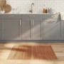 Rectangular brown bamboo rug 80x100 cm by vidaXL, Rugs - Ref: Foro24-376770, Price: 26,75 €, Discount: %