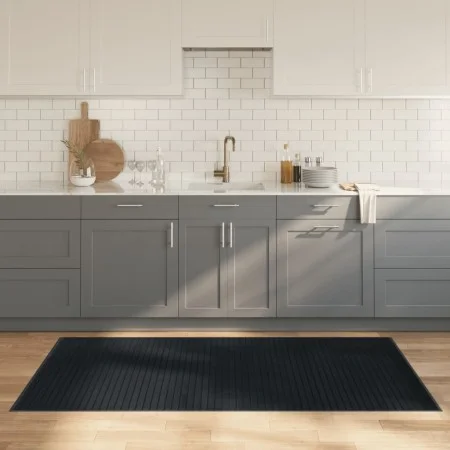 Rectangular gray bamboo rug 100x200 cm by vidaXL, Rugs - Ref: Foro24-376946, Price: 33,58 €, Discount: %