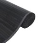 Rechteckiger grauer Bambusteppich 100x200 cm von vidaXL, Teppiche - Ref: Foro24-376946, Preis: 35,05 €, Rabatt: %