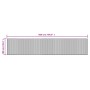 Dunkelbrauner rechteckiger Bambusteppich 100x500 cm von vidaXL, Teppiche - Ref: Foro24-376965, Preis: 53,31 €, Rabatt: %