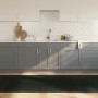 Rectangular gray bamboo rug 100x300 cm by vidaXL, Rugs - Ref: Foro24-376952, Price: 41,87 €, Discount: %