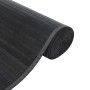 Rechteckiger grauer Bambusteppich 100x300 cm von vidaXL, Teppiche - Ref: Foro24-376952, Preis: 41,87 €, Rabatt: %