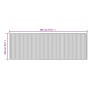 Rectangular gray bamboo rug 100x300 cm by vidaXL, Rugs - Ref: Foro24-376952, Price: 41,87 €, Discount: %