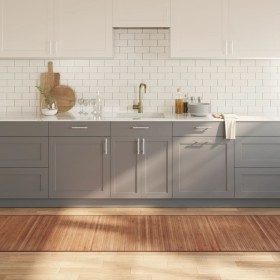 Rectangular bamboo rug in natural color 80x1000 cm by vidaXL, Rugs - Ref: Foro24-376931, Price: 76,63 €, Discount: %