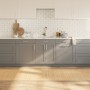 Rechteckiger Bambusteppich in heller Naturfarbe 80x500 cm von vidaXL, Teppiche - Ref: Foro24-376927, Preis: 48,38 €, Rabatt: %