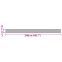 Rechteckiger Bambusteppich in Naturfarbe 70x1000 cm von vidaXL, Teppiche - Ref: Foro24-376895, Preis: 71,69 €, Rabatt: %