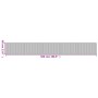 Rectangular bamboo rug light natural color 60x500 cm by vidaXL, Rugs - Ref: Foro24-376855, Price: 39,74 €, Discount: %