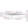 Estructura de cama madera de ingeniería negra 140x190 cm de vidaXL, Camas y somieres - Ref: Foro24-3281218, Precio: 159,14 €,...