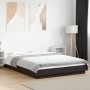 Schwarzer Bettrahmen aus Holzwerkstoff, 120 x 200 cm von vidaXL, Betten und Lattenroste - Ref: Foro24-3281197, Preis: 156,89 ...