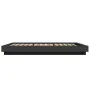 Estructura de cama madera de ingeniería negra 120x190 cm de vidaXL, Camas y somieres - Ref: Foro24-3281232, Precio: 158,69 €,...