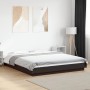 Schwarzer Bettrahmen aus Holzwerkstoff, 160 x 200 cm von vidaXL, Betten und Lattenroste - Ref: Foro24-3281176, Preis: 169,44 ...