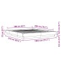 Estructura de cama madera de ingeniería negra 160x200 cm de vidaXL, Camas y somieres - Ref: Foro24-3281176, Precio: 168,70 €