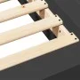 Black engineered wood bed frame 150x200 cm by vidaXL, Beds and slatted bases - Ref: Foro24-3281183, Price: 164,51 €, Discount: %