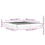 Estructura de cama madera de ingeniería negra 150x200 cm de vidaXL, Camas y somieres - Ref: Foro24-3281183, Precio: 166,39 €