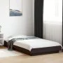 Black engineered wood bed frame 90x190 cm by vidaXL, Beds and slatted bases - Ref: Foro24-3281239, Price: 135,42 €, Discount: %