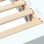 White engineered wood bed frame 75x190 cm by vidaXL, Beds and slatted bases - Ref: Foro24-3281245, Price: 123,55 €, Discount: %