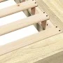 Bettgestell aus Sonoma-Eiche-Holzwerkstoff, 75 x 190 cm von vidaXL, Betten und Lattenroste - Ref: Foro24-3281247, Preis: 119,...