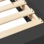 Black engineered wood bed frame 90x200 cm by vidaXL, Beds and slatted bases - Ref: Foro24-3281211, Price: 140,52 €, Discount: %