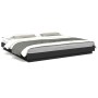 Black engineered wood bed frame 180x200 cm by vidaXL, Beds and slatted bases - Ref: Foro24-3281169, Price: 179,53 €, Discount: %