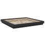 Black engineered wood bed frame 180x200 cm by vidaXL, Beds and slatted bases - Ref: Foro24-3281169, Price: 179,53 €, Discount: %
