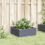 Pflanzgefäß mit Stiften PP grau 42,5x42,5x28,5 cm von vidaXL, Töpfe und Pflanzgefäße - Ref: Foro24-368004, Preis: 22,71 €, Ra...