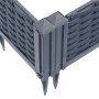 Pflanzgefäß mit Stiften PP grau 42,5x42,5x28,5 cm von vidaXL, Töpfe und Pflanzgefäße - Ref: Foro24-368004, Preis: 22,71 €, Ra...
