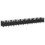 Jardinera con clavijas PP negro 363,5x43,5x43,5 cm de vidaXL, Maceteros y jardineras - Ref: Foro24-368027, Precio: 137,95 €, ...