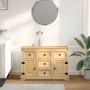 Corona sideboard solid pine wood 115x40x76 cm by vidaXL, Sideboards - Ref: Foro24-4005680, Price: 263,39 €, Discount: %