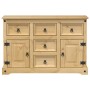 Corona sideboard solid pine wood 115x40x76 cm by vidaXL, Sideboards - Ref: Foro24-4005680, Price: 263,39 €, Discount: %