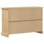 Corona Sideboard aus massivem Kiefernholz 115x40x76 cm von vidaXL, Sideboards - Ref: Foro24-4005680, Preis: 258,07 €, Rabatt: %