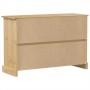 Corona sideboard solid pine wood 115x40x76 cm by vidaXL, Sideboards - Ref: Foro24-4005680, Price: 263,39 €, Discount: %