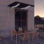 Manuelle einziehbare Markise mit anthrazitgrauer LED 300x250 cm von vidaXL, Markisen - Ref: Foro24-3051243, Preis: 277,90 €, ...