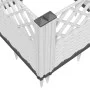 Pflanzgefäß mit weißen PP-Heringen 43,5 x 43,5 x 43,5 cm von vidaXL, Töpfe und Pflanzgefäße - Ref: Foro24-368010, Preis: 26,9...