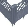 Pflanzgefäß mit Stiften PP grau 123,5x43,5x43,5 cm von vidaXL, Töpfe und Pflanzgefäße - Ref: Foro24-368019, Preis: 54,89 €, R...