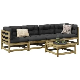 Garden sofa set 5 pieces impregnated pine wood by vidaXL, Garden sets - Ref: Foro24-3299282, Price: 286,29 €, Discount: %